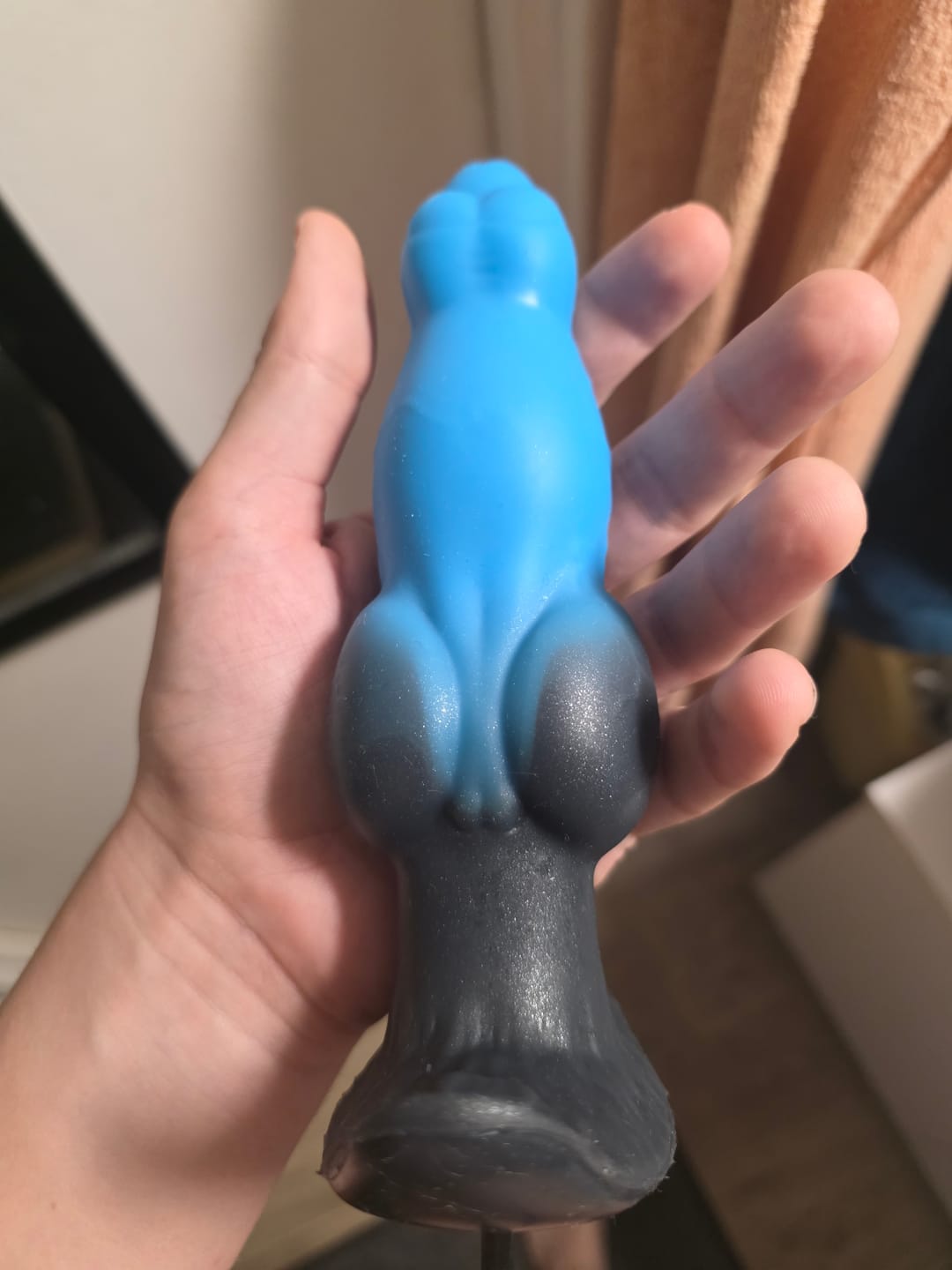 Customer photo review of Warwick - Inflatable Knot Butt Plug - Silicone Expanding Plug