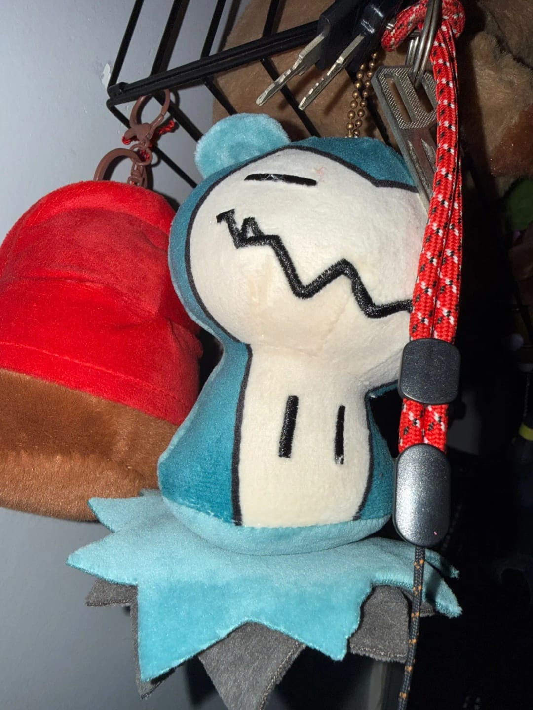 Customer photo review of Mimikyu Eevee Plush Keychain Pocket Monster Cos Eeveelution Snorlax Doll Anime Pendant For Fan Collectible Sylveon Present Decor