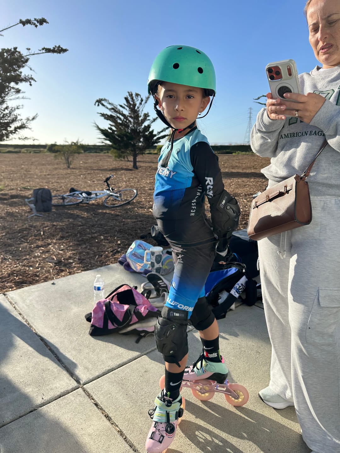 Customer photo review of eZeefit for Skating