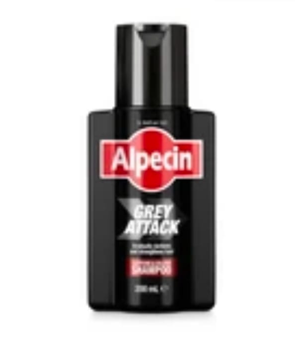 Customer photo review of Alpecin Grey Attack Caffeine & Colour Shampoo (200ml)