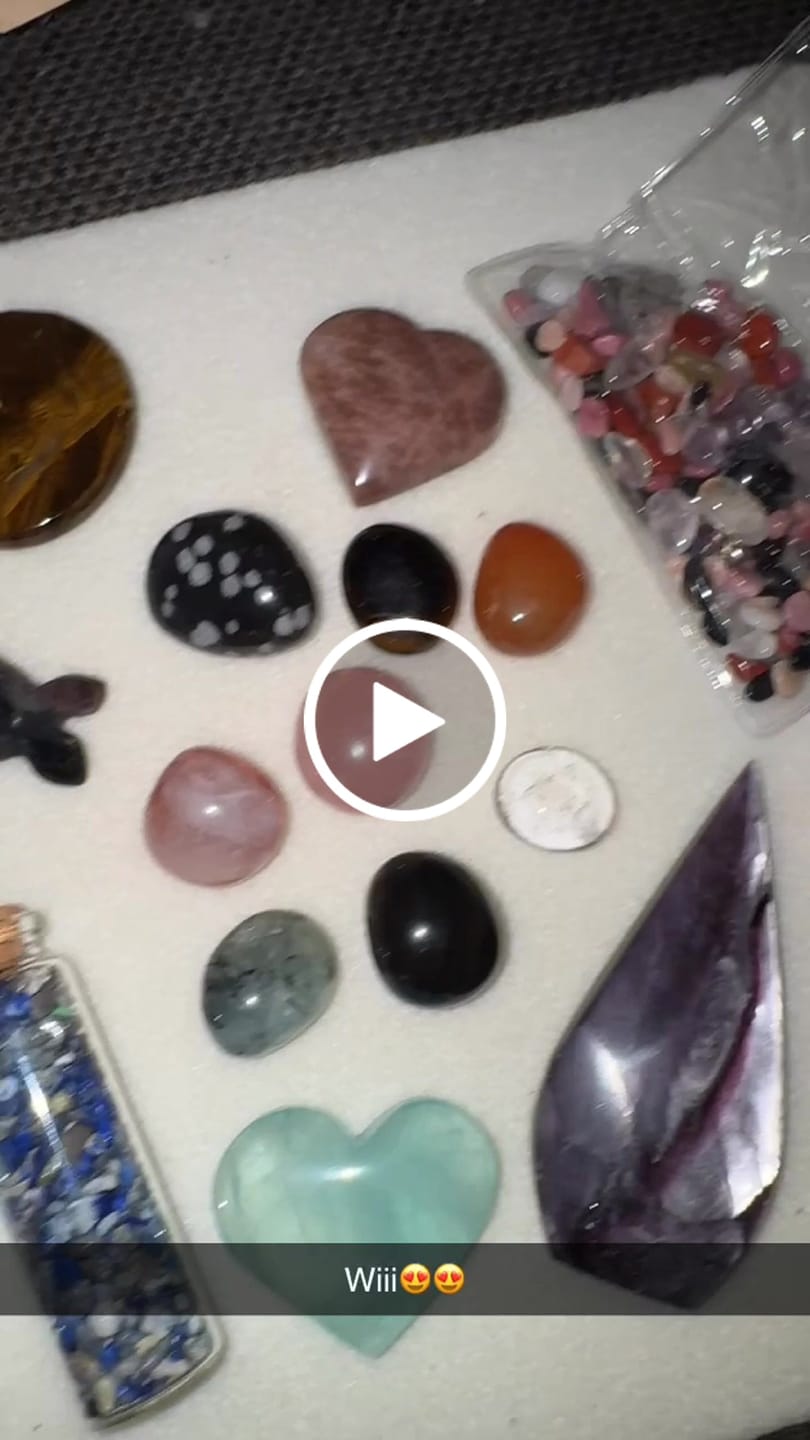 Customer video review of Crystal Abundance Scoop — 100% Certified Natural Crystals
