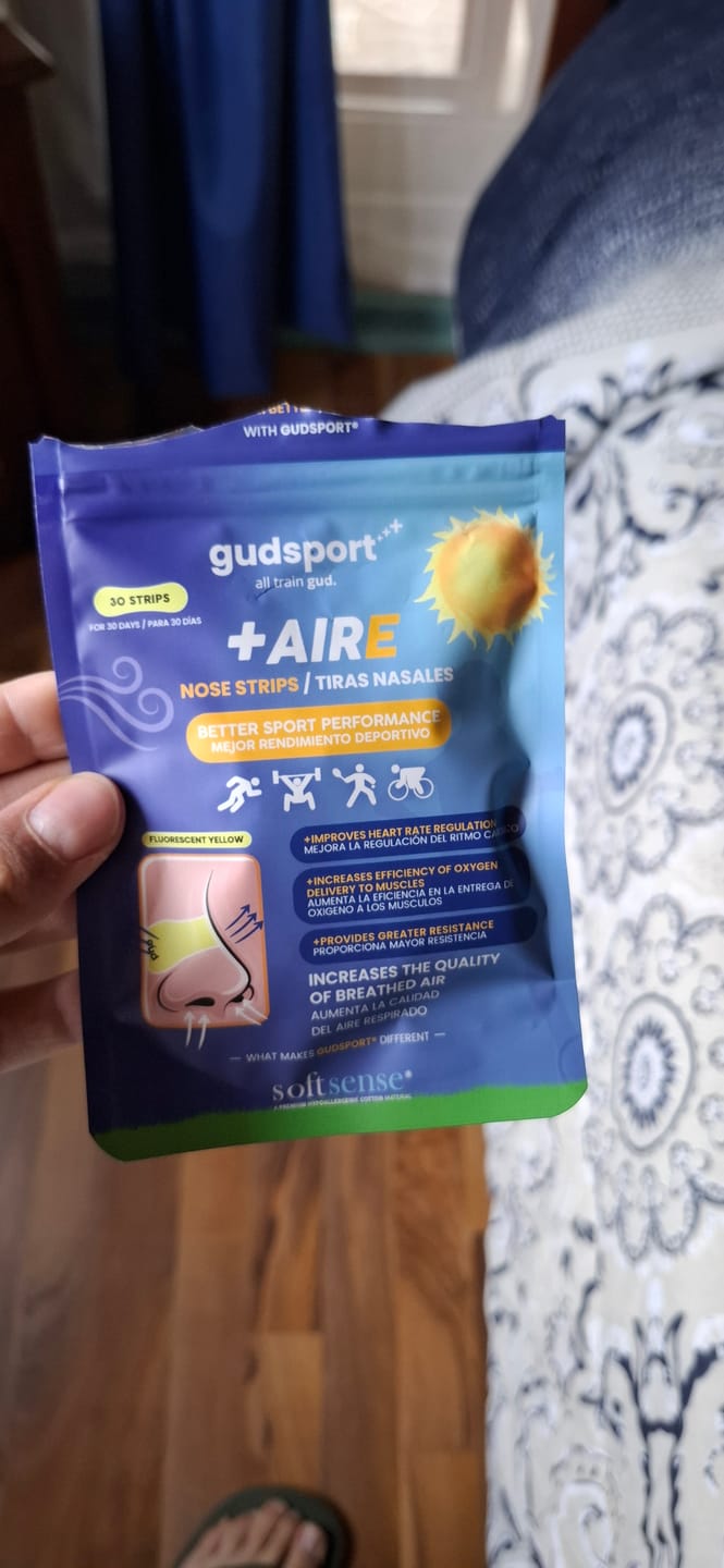 Customer photo review of Gudsport® Tiras Nasales (Amarillo)