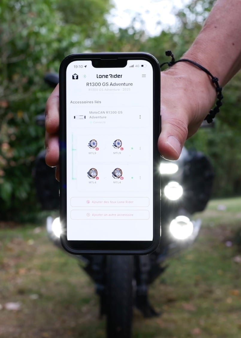 Customer photo review of MotoCAN V2 – Motorcycle Accessories Manager
