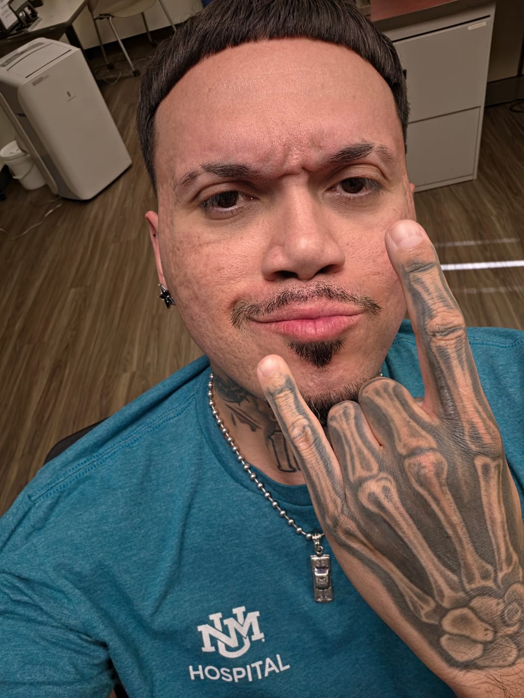 Customer photo review of LOWRIDER PENDANT