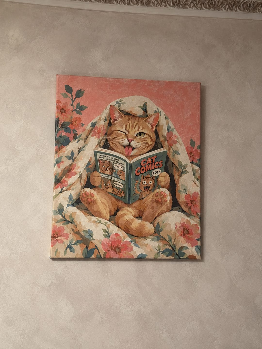 Customer photo review of Bandes dessinées de chats