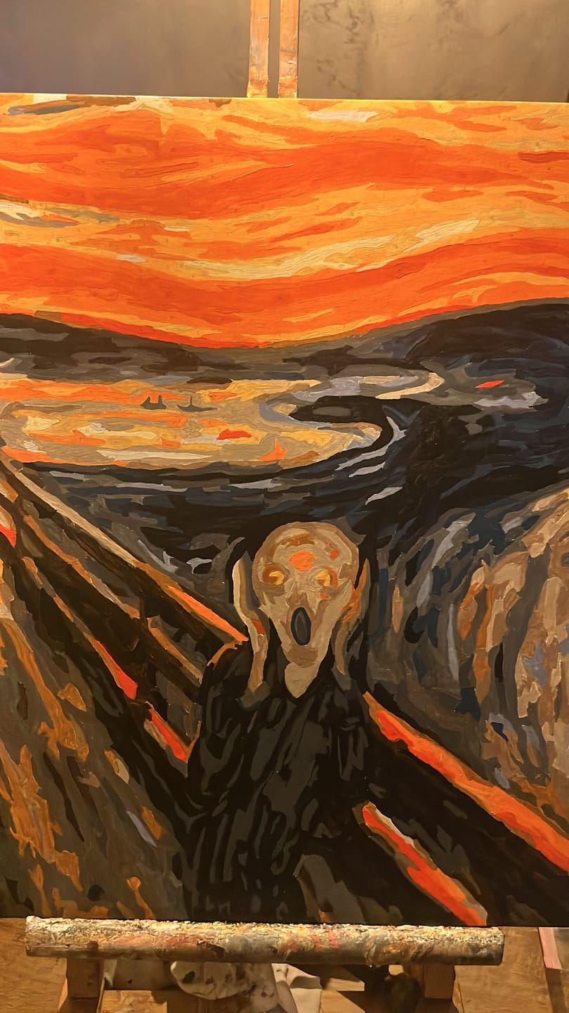Customer photo review of De schreeuw | Edvard Munch