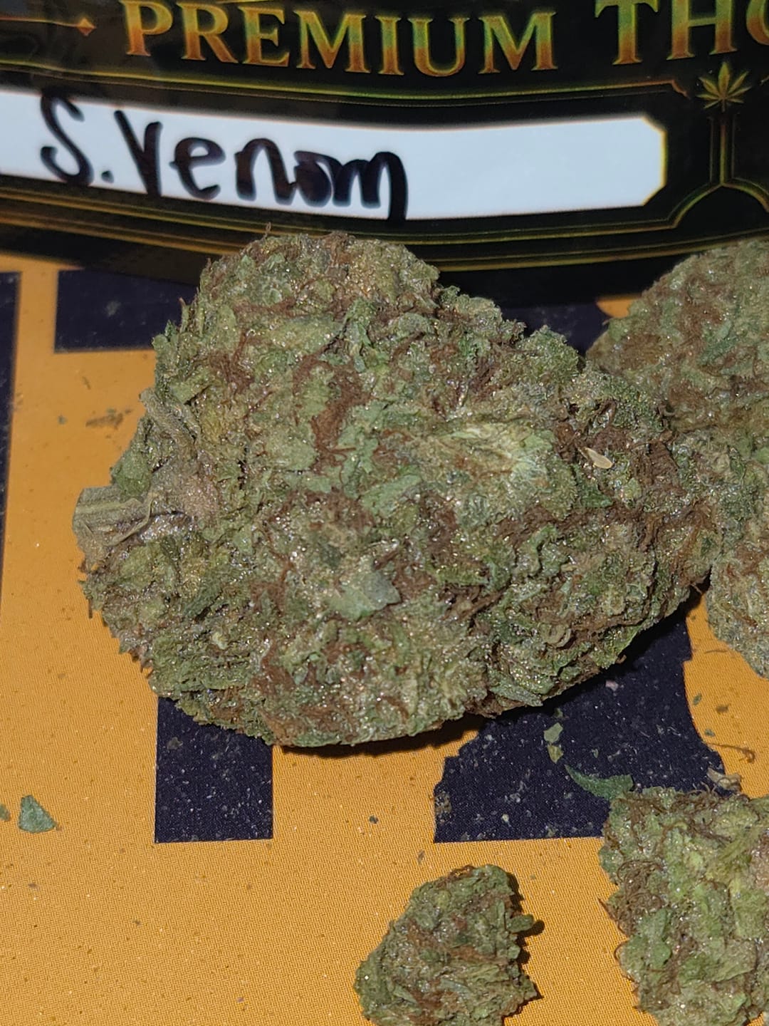 Customer photo review of Snake Venom THCA Flower