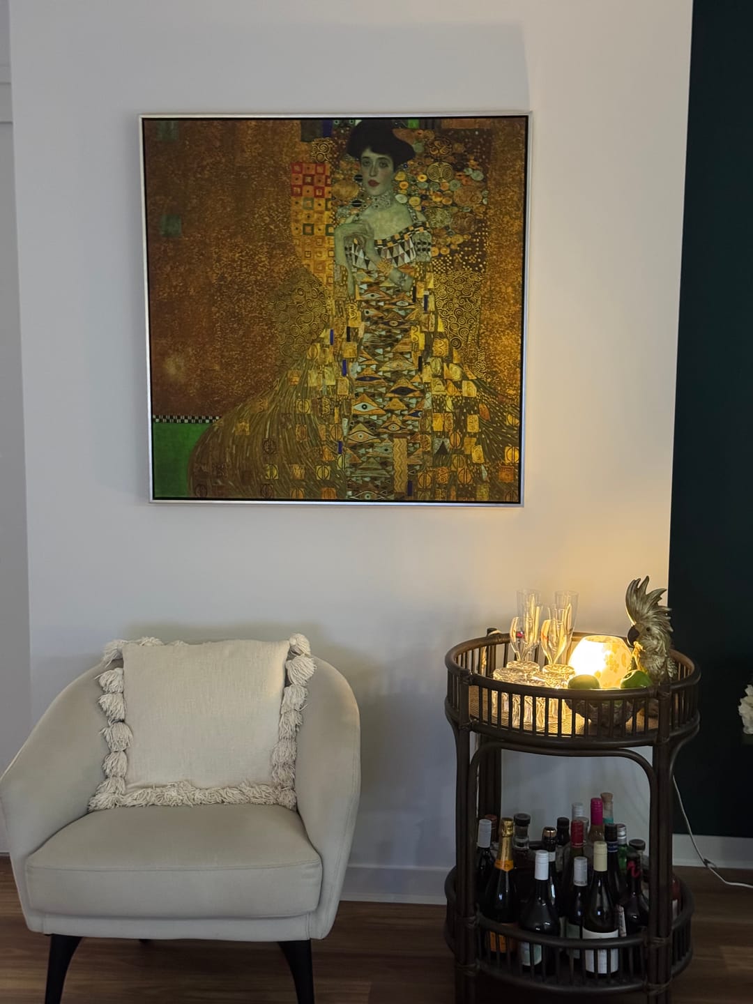 Customer photo review of Portrait Of Adele Bloch Bauer, By Gustav Klimt