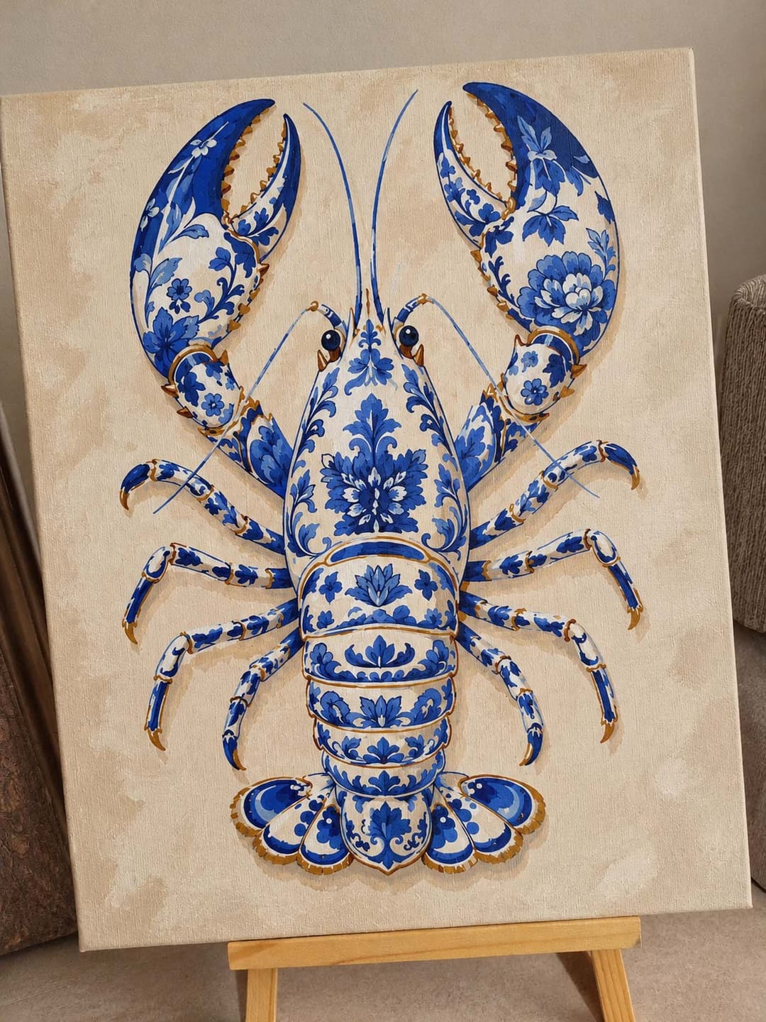 Customer photo review of Homard style Delft
