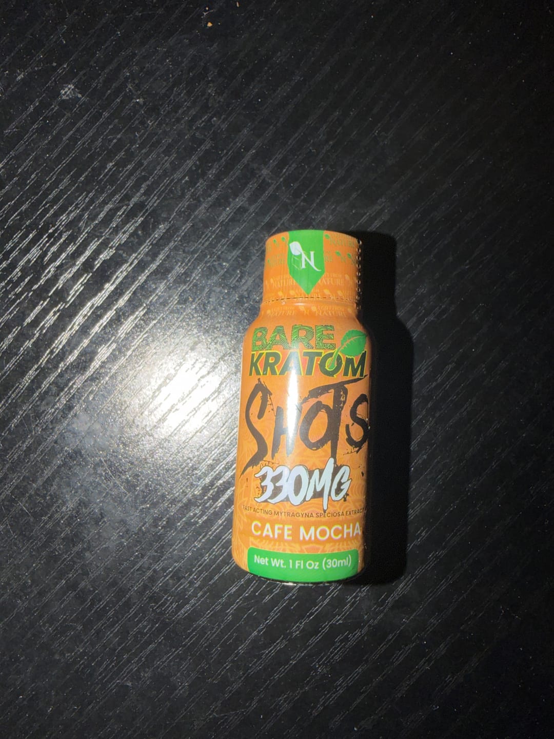 Customer photo review of BARE KRATOM SHOTS - PEACH MANGO - 330MG