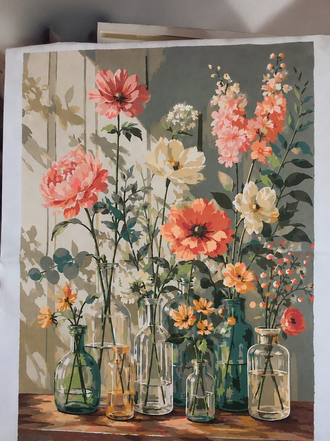 Customer photo review of Fleurs sauvages dans un vase en verre