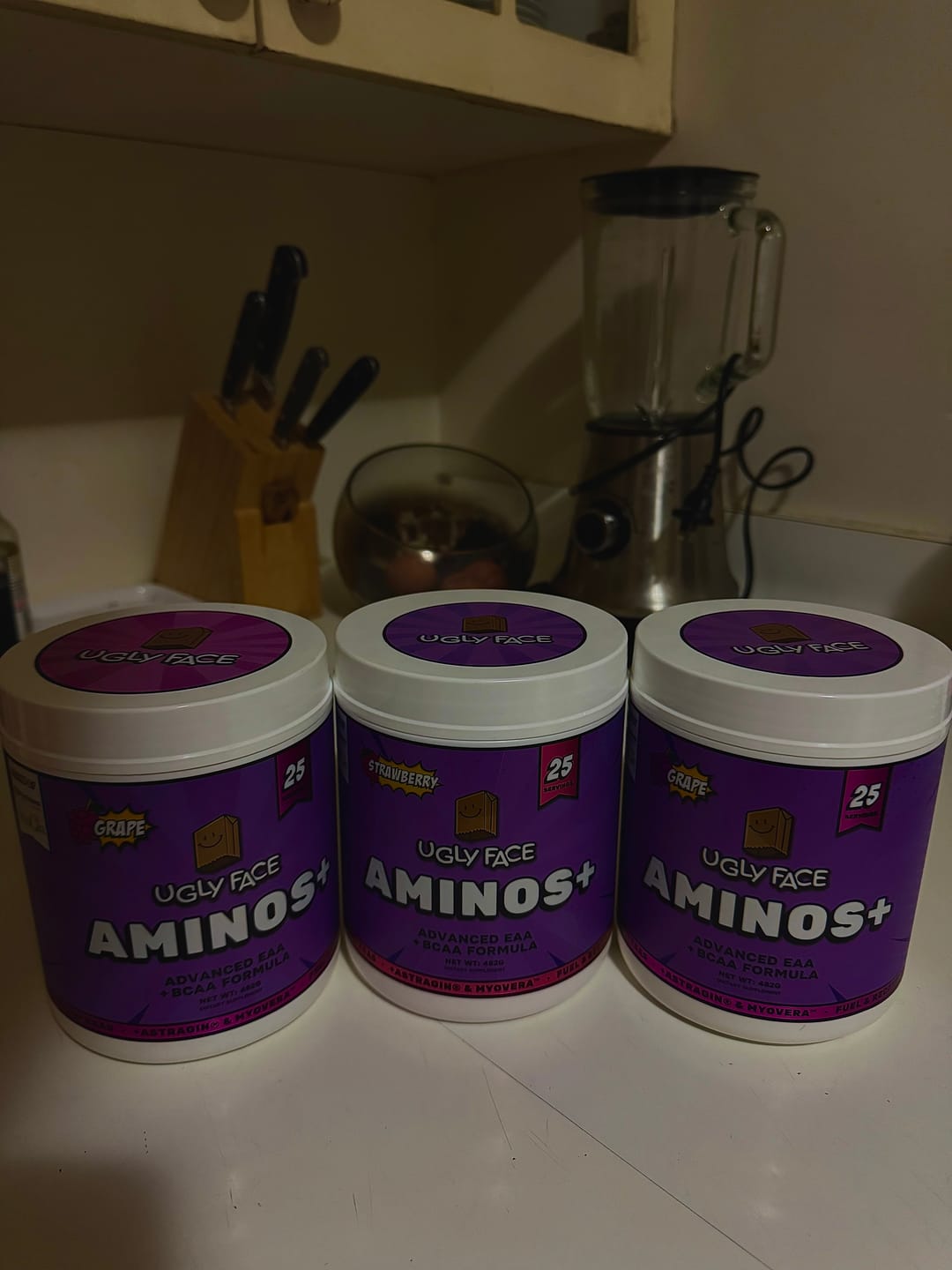 Customer photo review of UGLYFACE® AMINOS+