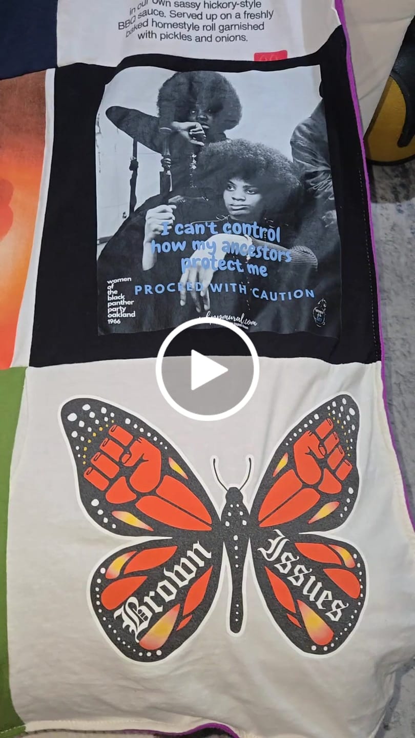 Customer video review of Project Repat T-Shirt Quilt