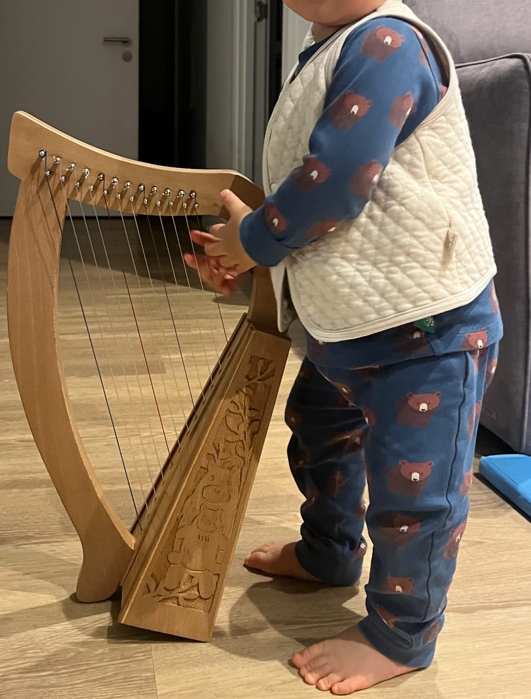 Customer photo review of Blue Bears Organic Pyjamas