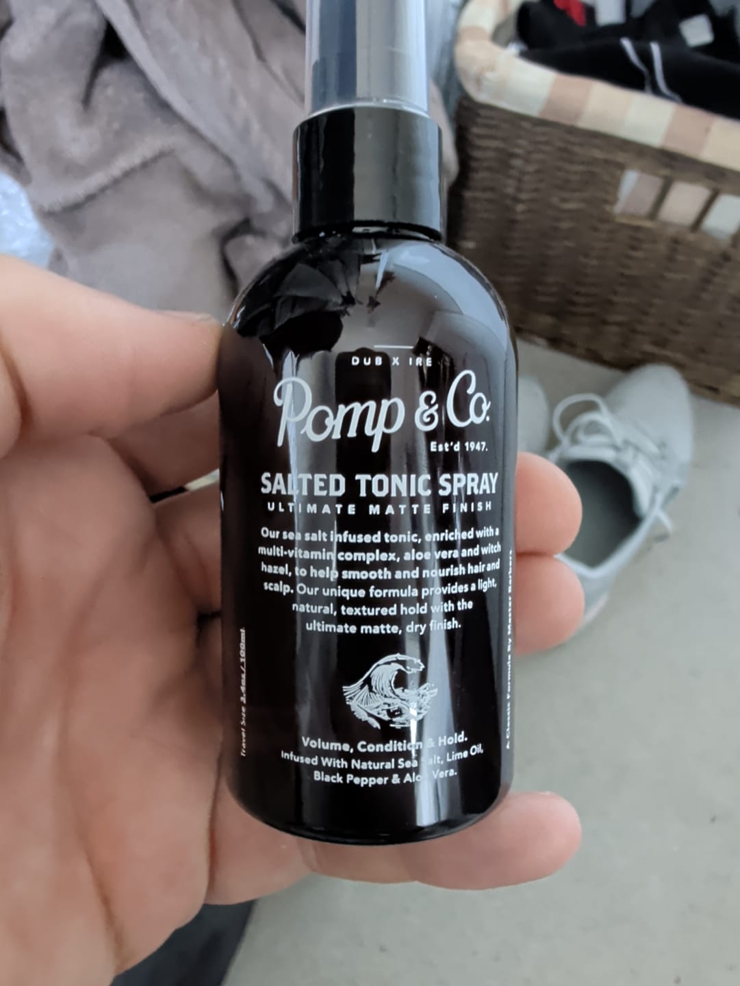 Customer photo review of Salted Tonic Spray