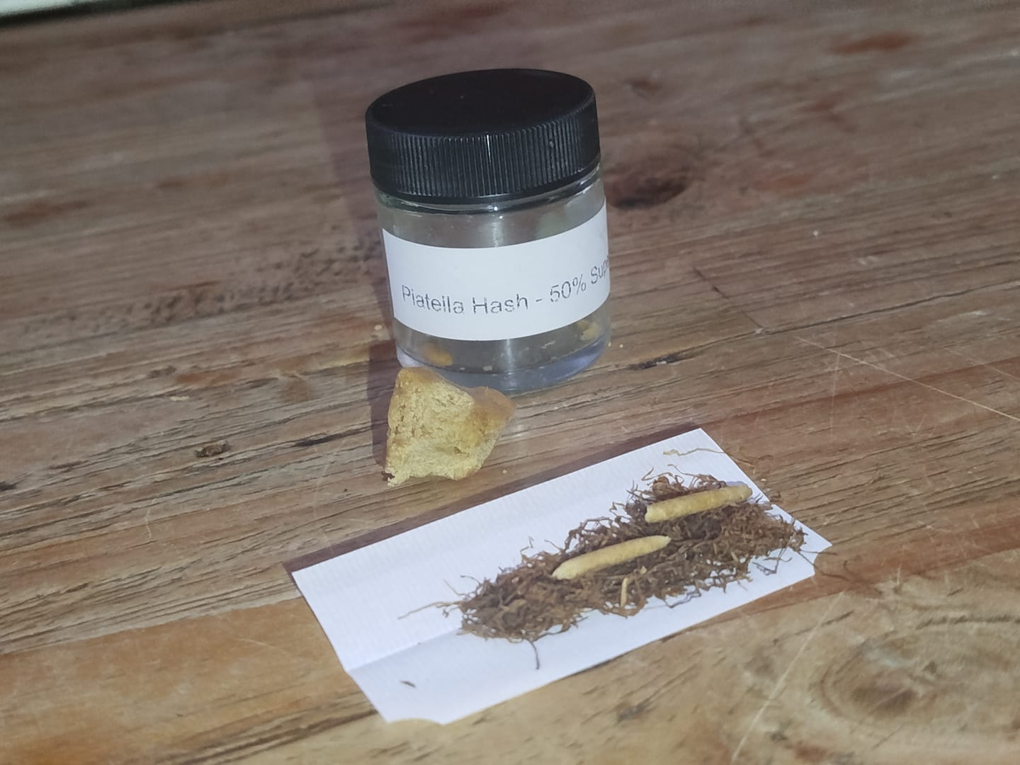 Customer photo review of Piatella Hash - 55% Superior
