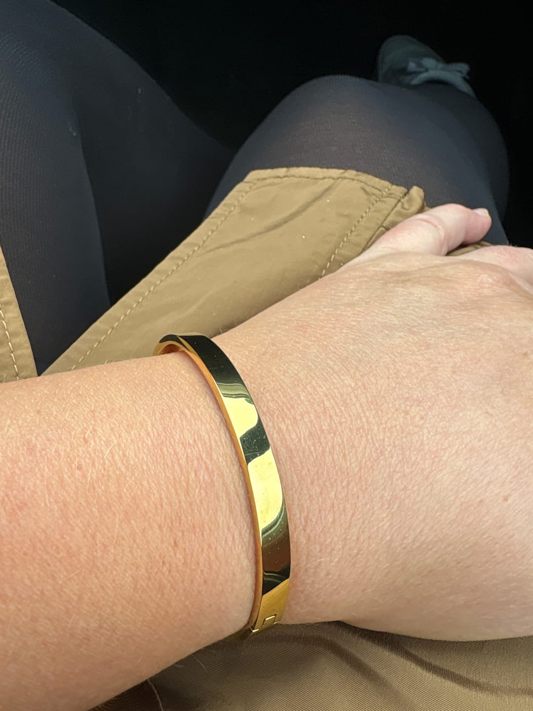 Customer photo review of Liana Armreif | 18K vergoldet