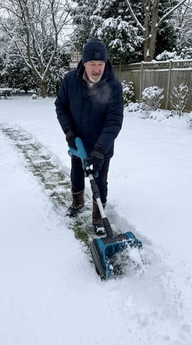Customer photo review of Electric Snow Shovel