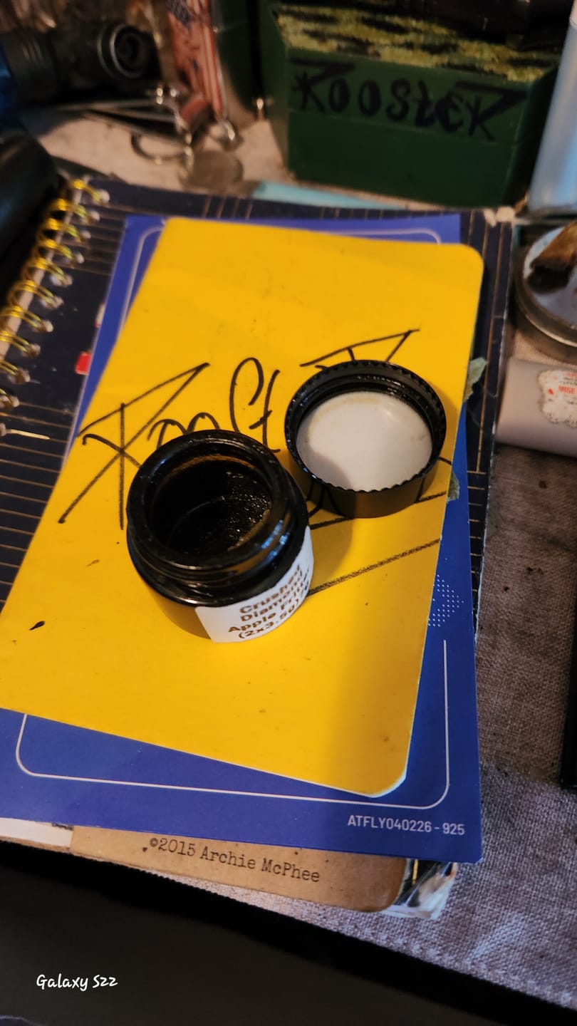 Customer photo review of (BOGO)Apple Fritter 3.5G Crushed Diamond - Carnival I