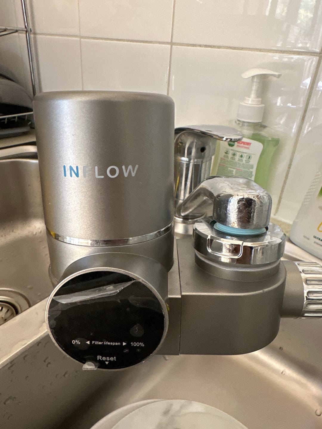 Customer photo review of InFlow Tap Filter