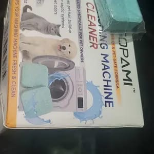 Customer photo review of Pastilhas de Limpeza e Eliminação de Odores para Máquina de Lavar – Seguro