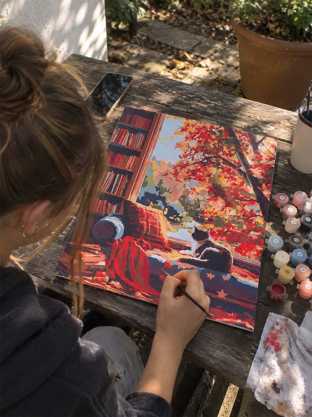 Customer photo review of Vue du Chat en Automne