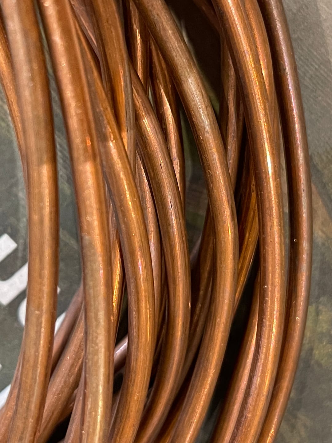 Customer photo review of Pure Copper Wire – Vastu Remedy for South-East Fire Zone & Main Door Conduction | Ideal for Plot & Toilet Blocking | 2 & 4 mm Diameter