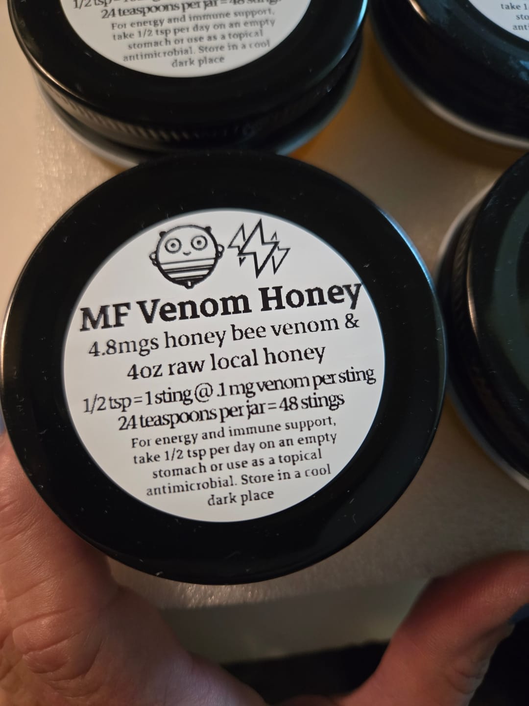 Customer photo review of Bee Venom Powder - Natural Grade