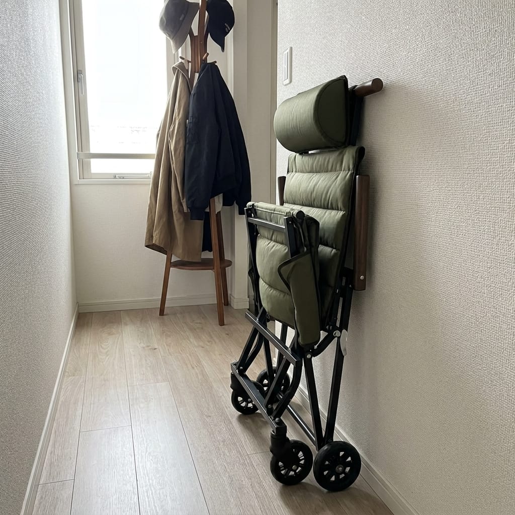Customer photo review of Silla plegable