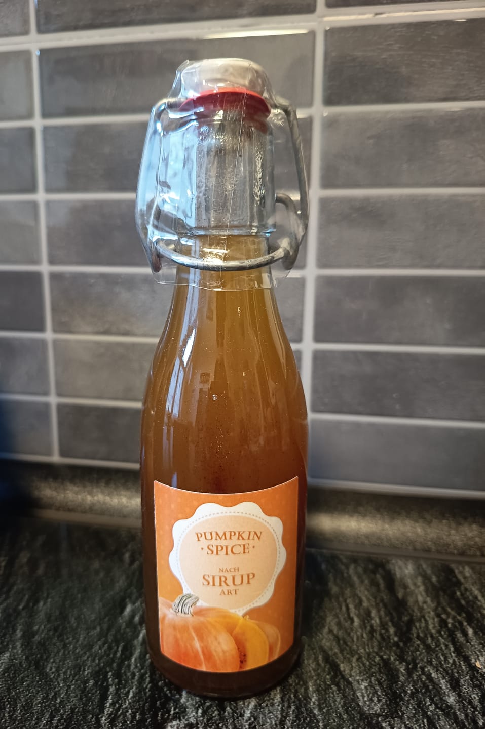 Customer photo review of Pumpkin Spice Sirup - süßes Herbstaroma vom Hof