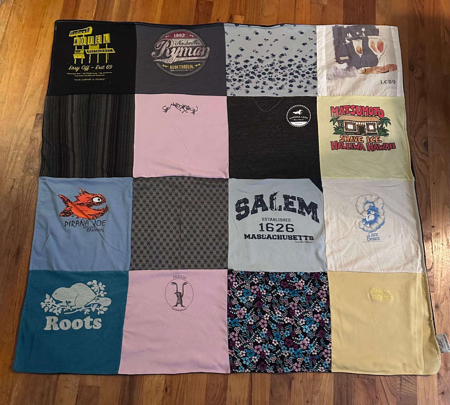 Customer photo review of Project Repat T-Shirt Quilt
