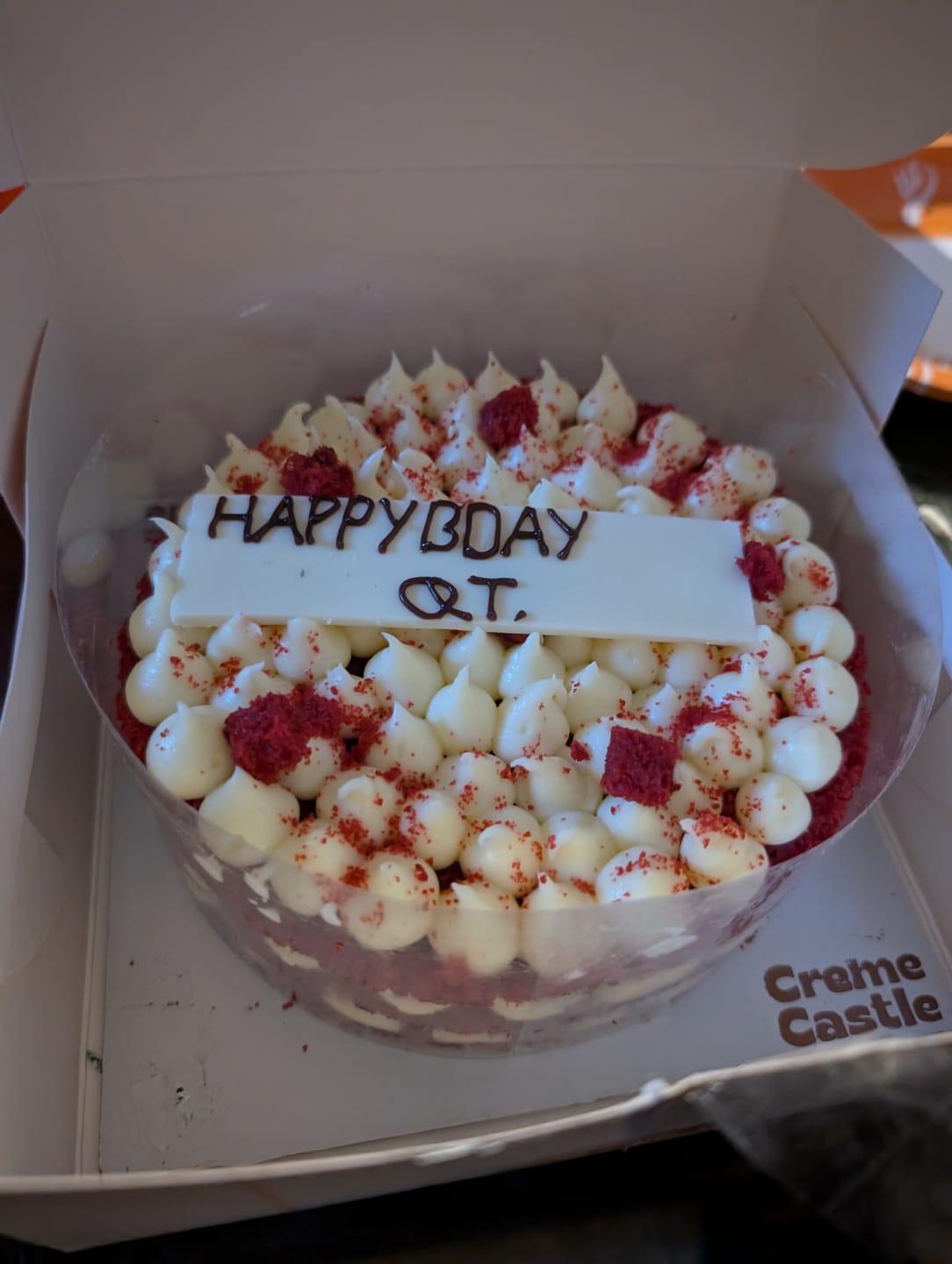Customer photo review of Red Velvet