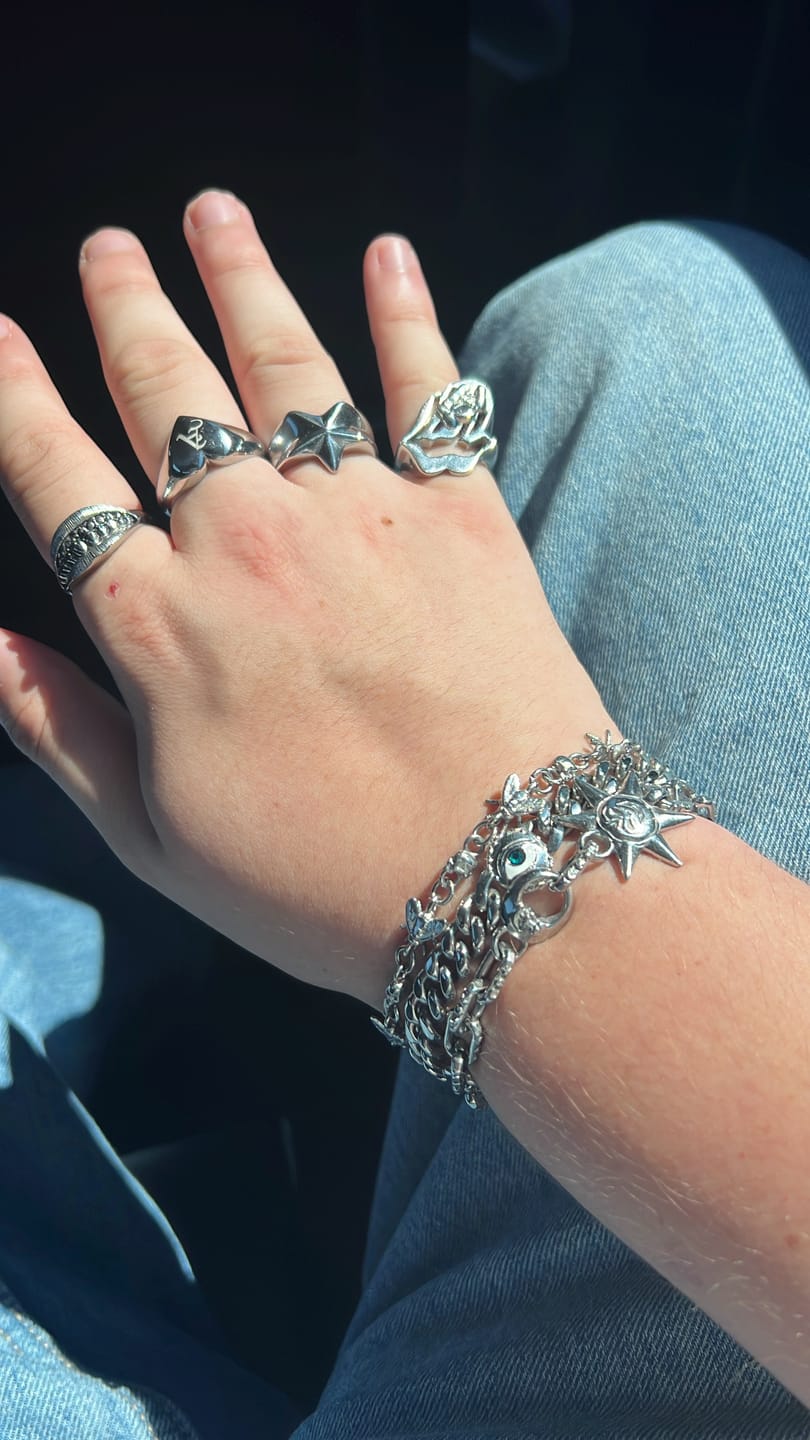 Customer photo review of EVIL EYE BRACELET