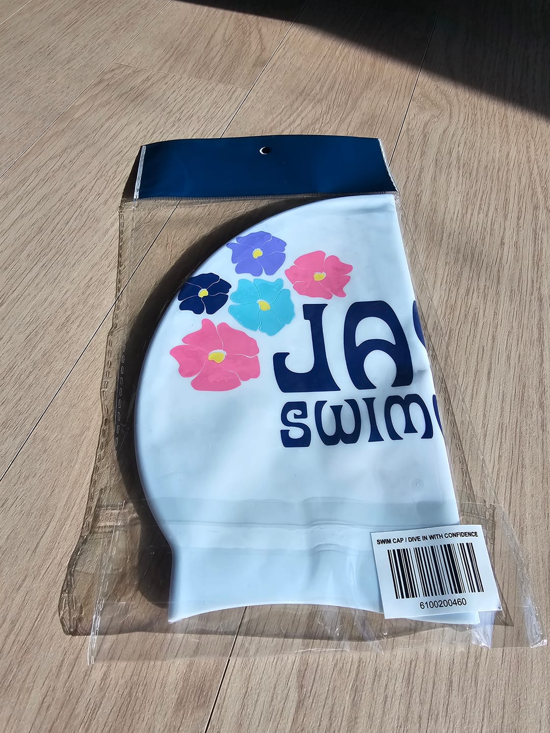 Customer photo review of JAYD Swim Cap - Dive In with Confidence