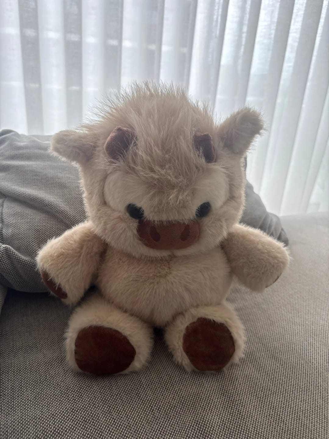 Customer photo review of MooDash BoopJoy – La vaquita de peluche que corre