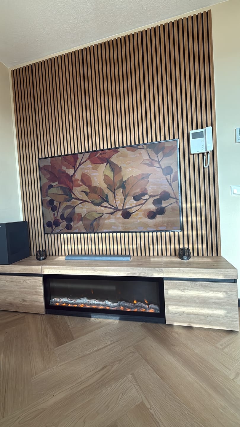 Customer photo review of Eindlat 280cm - Rustiek eiken