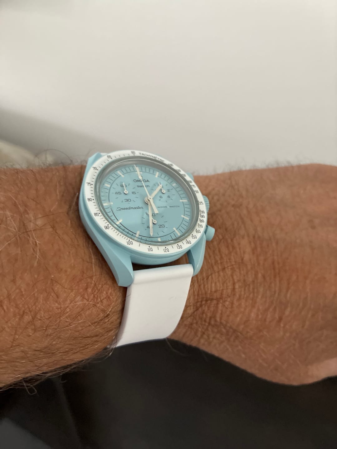 Customer photo review of Bracelet Montre Silicone