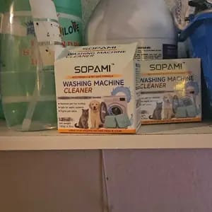 Customer photo review of Pastilhas de Limpeza e Eliminação de Odores para Máquina de Lavar – Seguro