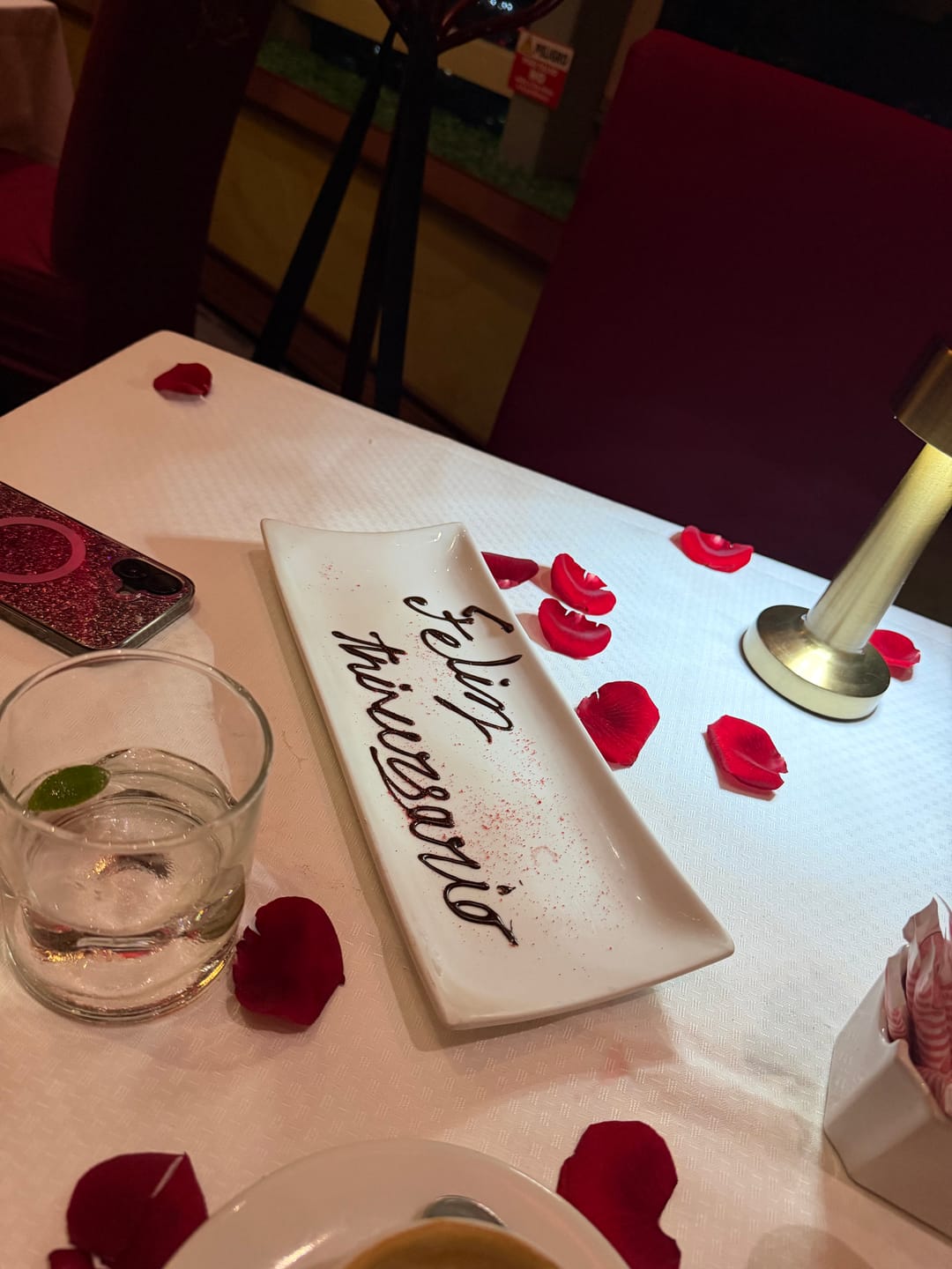 Customer photo review of Menú Aniversario