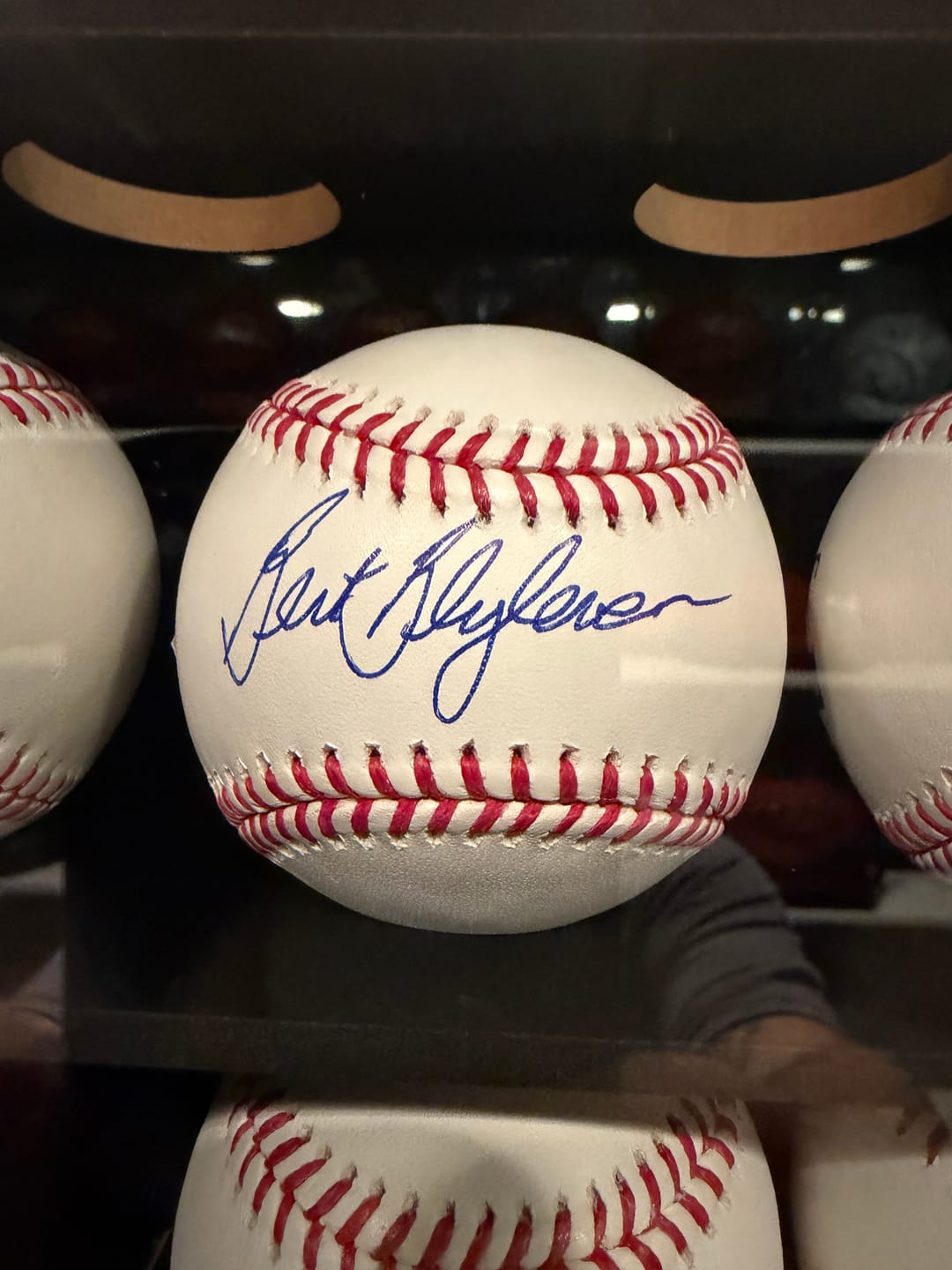 Customer photo review of Bert Blyleven Autograph Signing