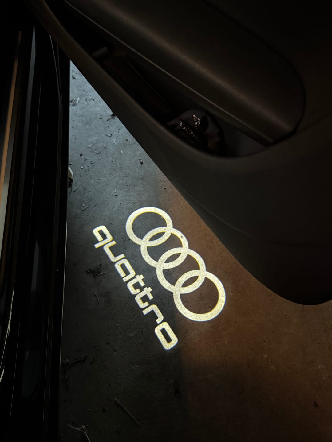 Customer photo review of AUDI DOOR LIGHTS