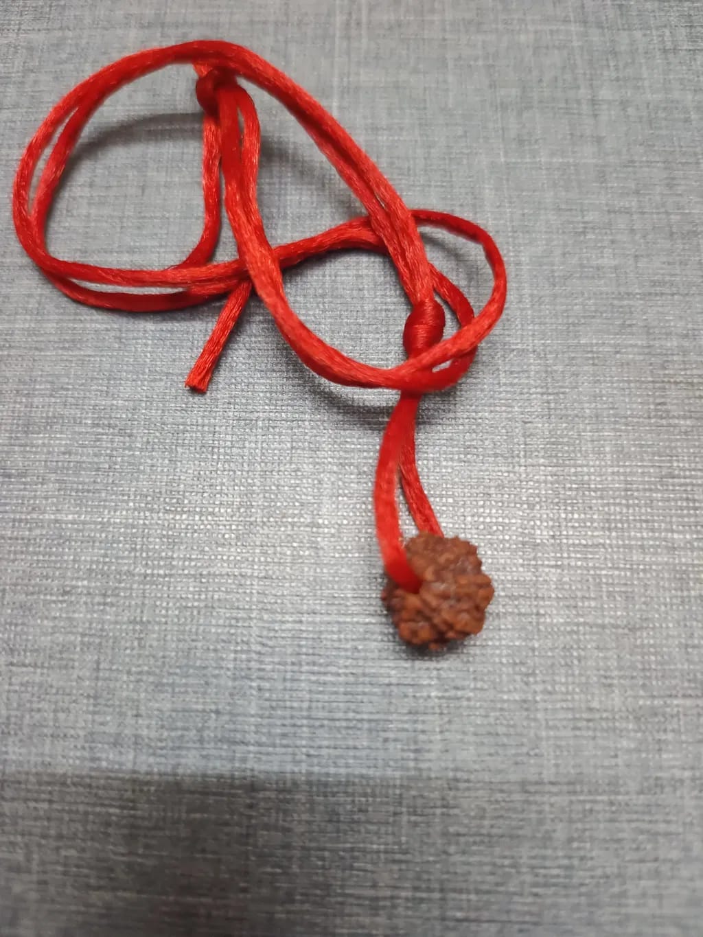 Customer photo review of Nepal Origin 7 Mukhi Rudraksha – 100% Natural & Certified