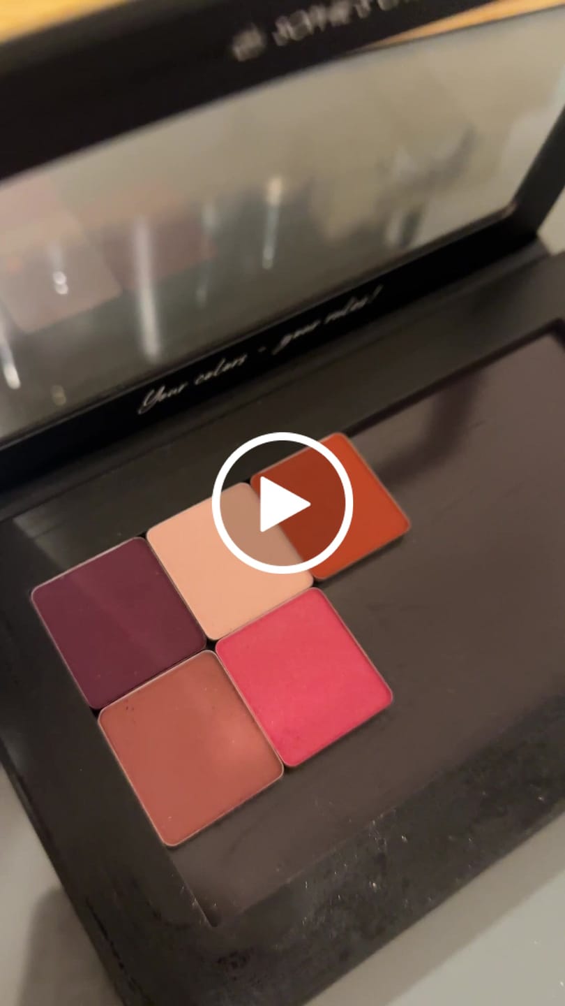 Customer video review of Artist magnetna paleta za senke