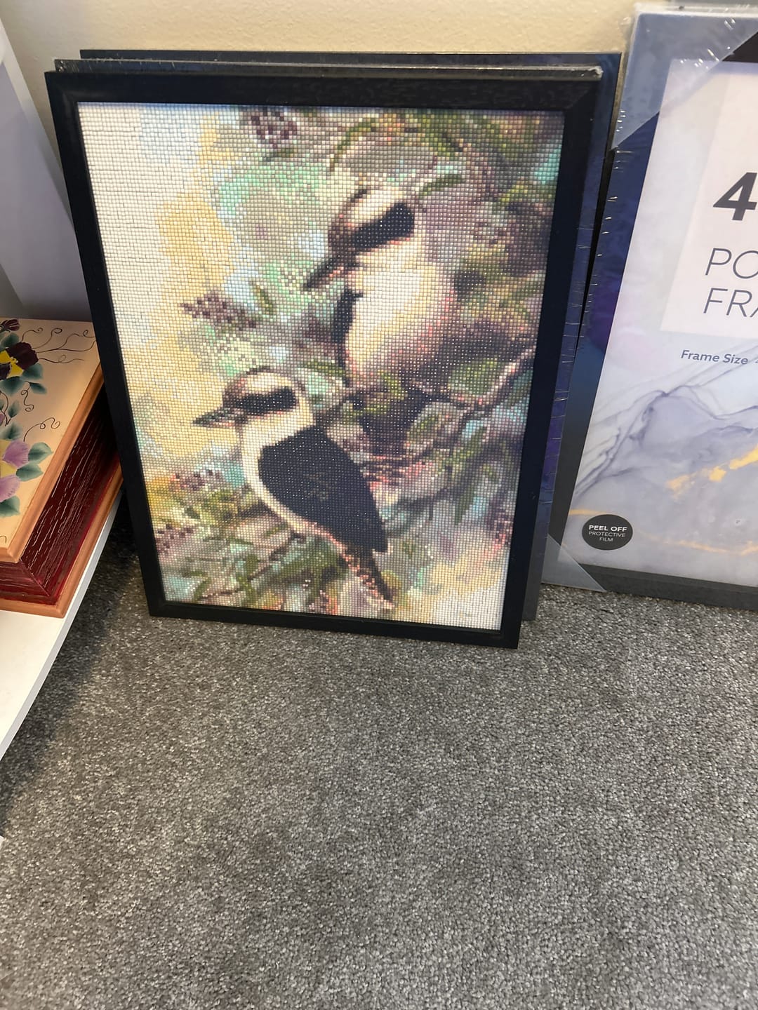 Customer photo review of Kookaburra - Full Drill Diamond Painting Kit
