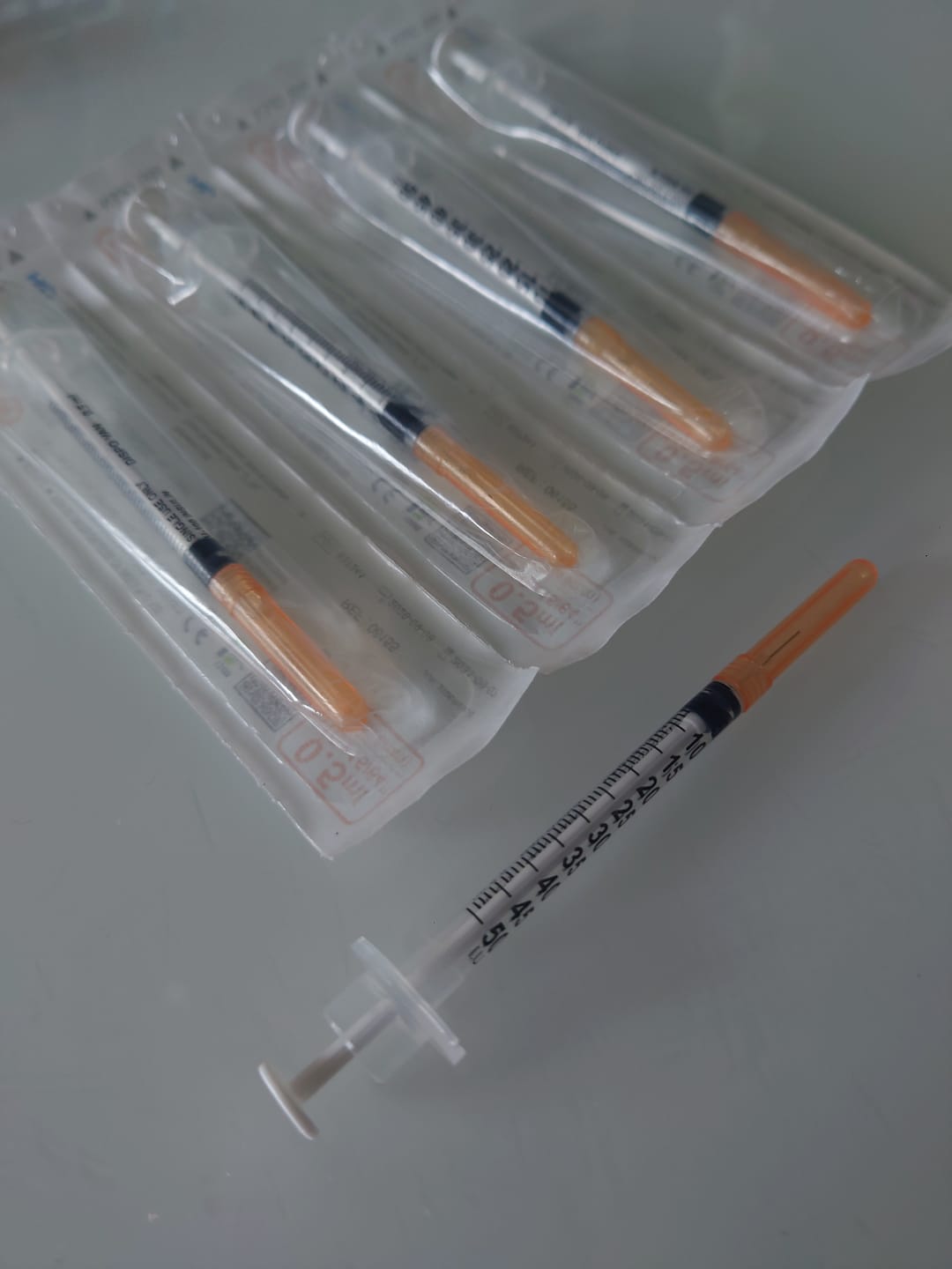 Customer photo review of Insulinsprutor U-100 0,5 ml 31G × 6 mm – DISPO VAN