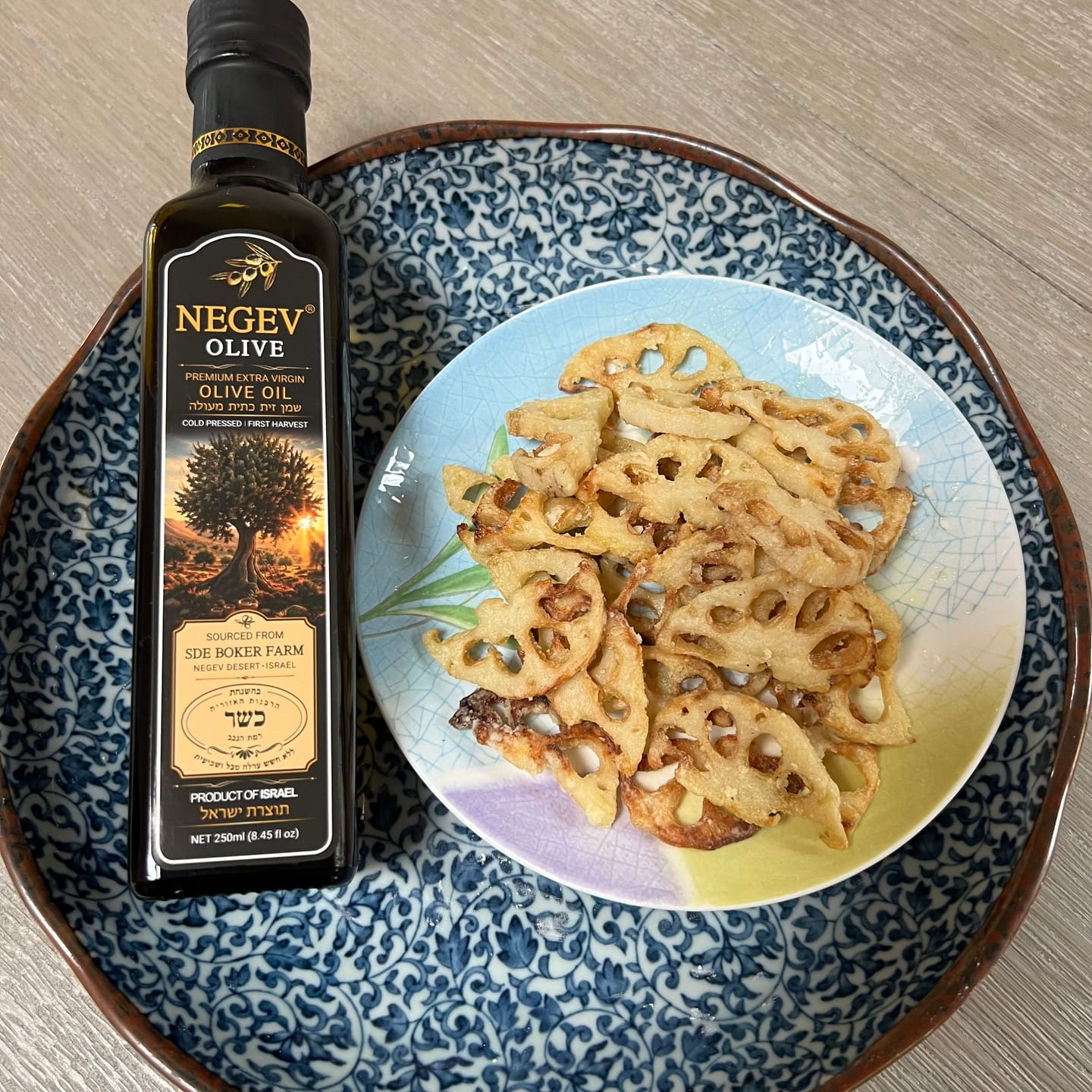 Customer photo review of NEGEV Israeli Extra Virgin Olive Oil כשר
