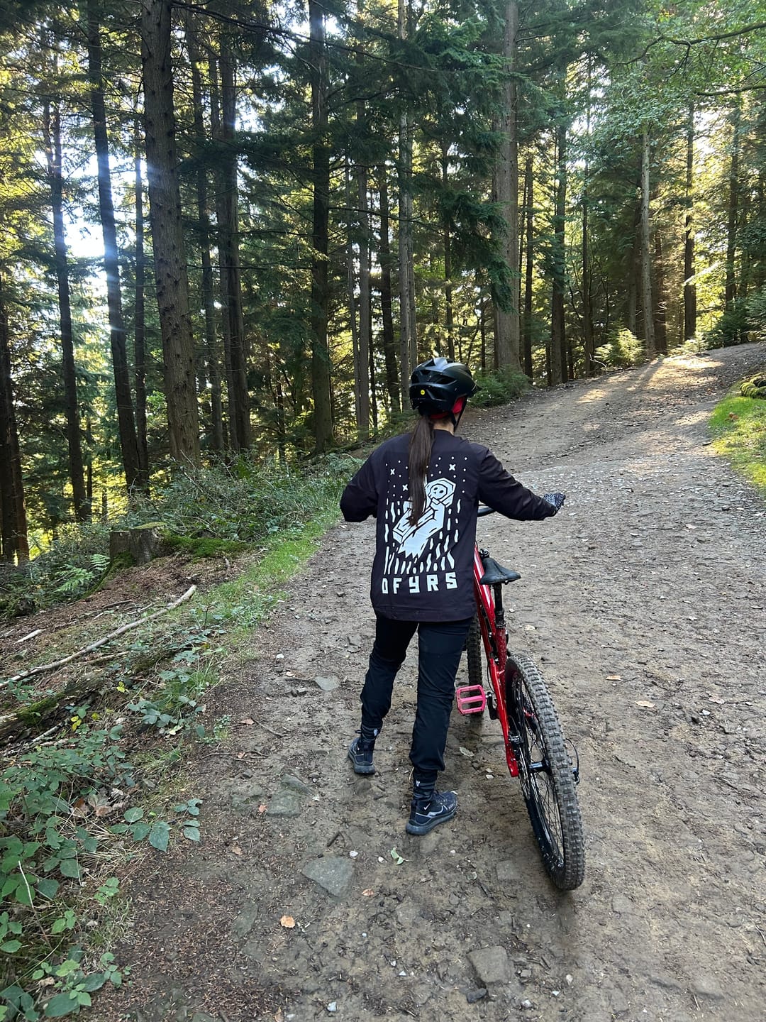 Customer photo review of Burnout | Long Sleeve | Plushteq™ Jersey