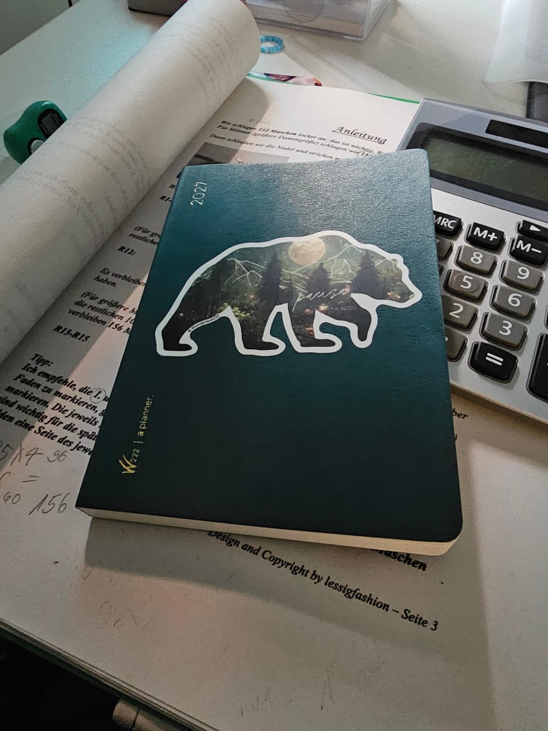 Customer photo review of PRE-ORDER | 2027 A6 Weekly Planner | Core | Stacked Weekends