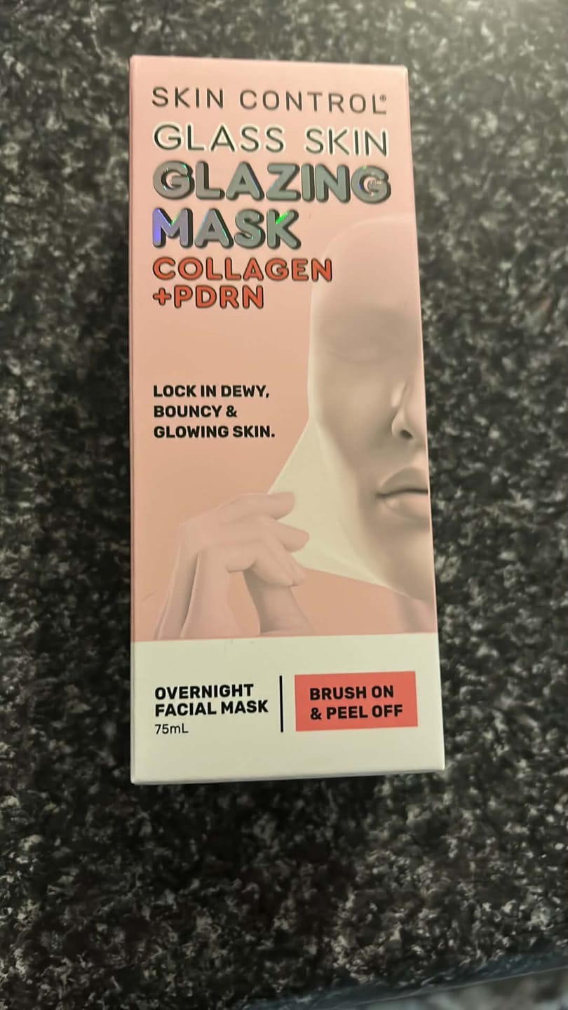 Customer photo review of Glass Skin Glazing Mask