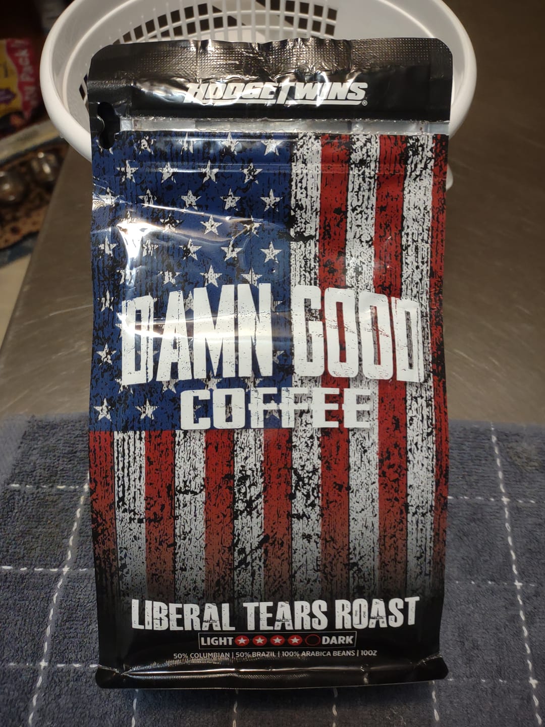 Customer photo review of Damn Good™ Coffee - Liberal Tears Roast - (10oz)